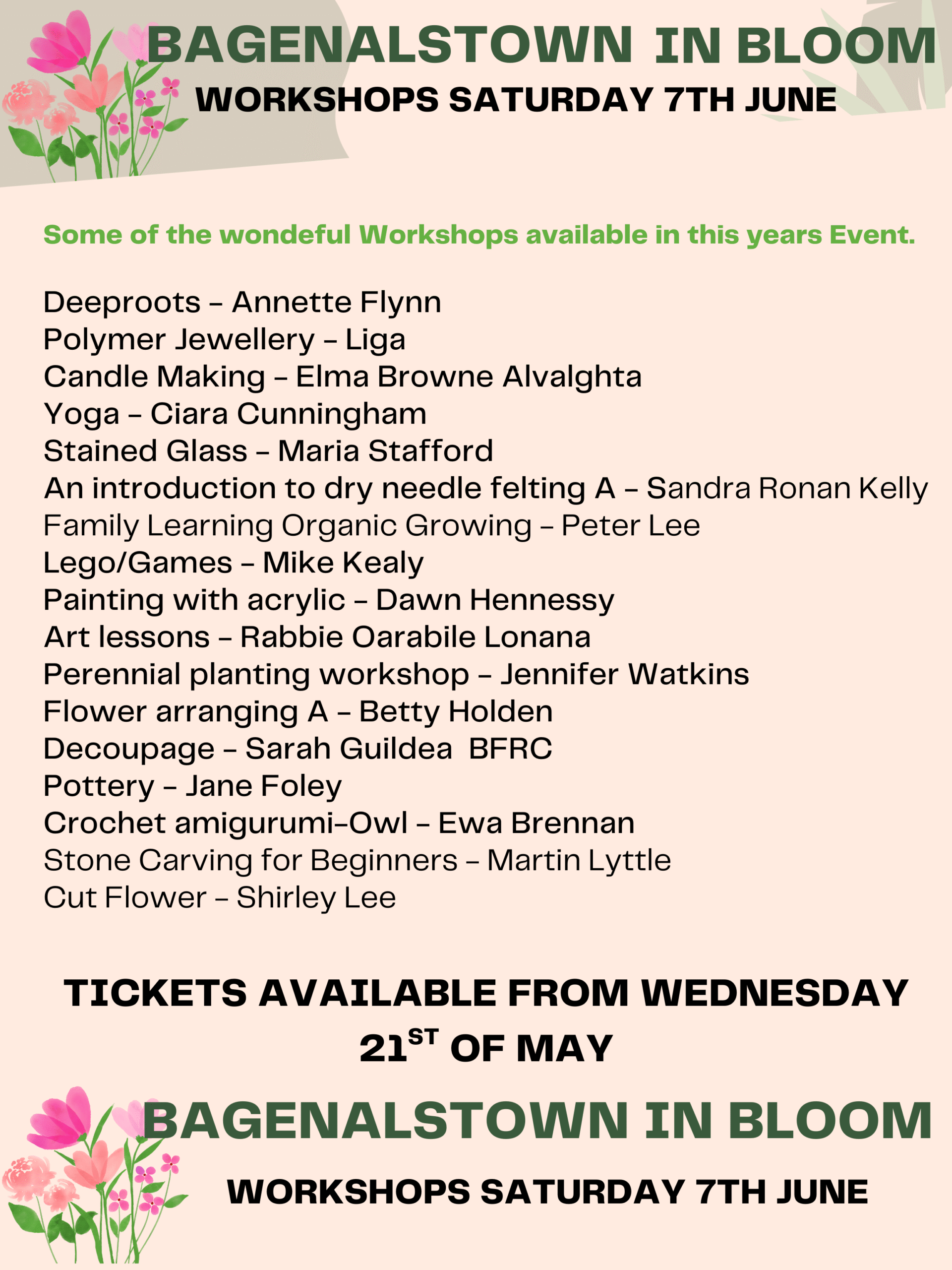 Bagenalstown in Bloom 2025